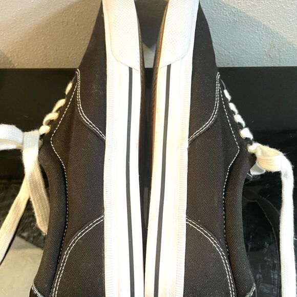 Polo Ralph Lauren Vaughn Leather/Canvas Low Men’s Casual Sneakers Shoes Size 10D - Picture 8 of 11